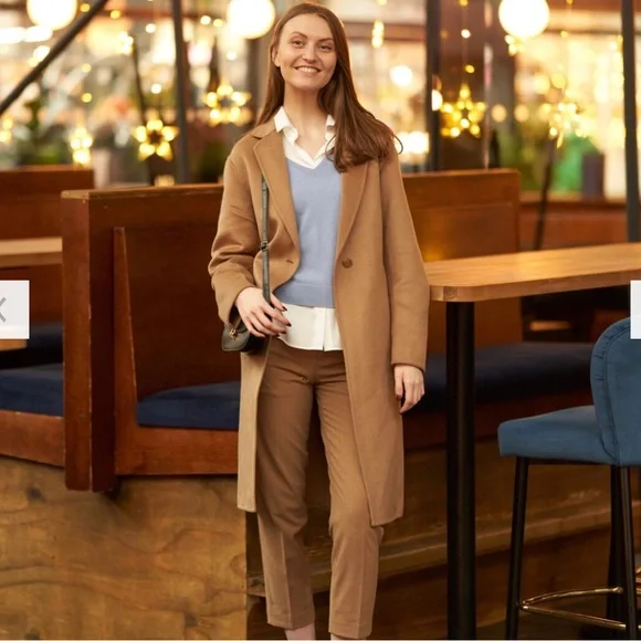 Double Face Long Coat - Picture 2 of 10